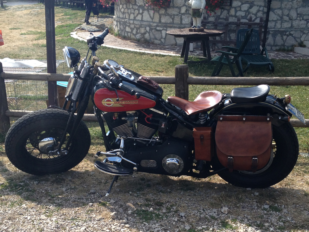 copriserbatoio, sella, borsa, porta lattina, Harley Davidson